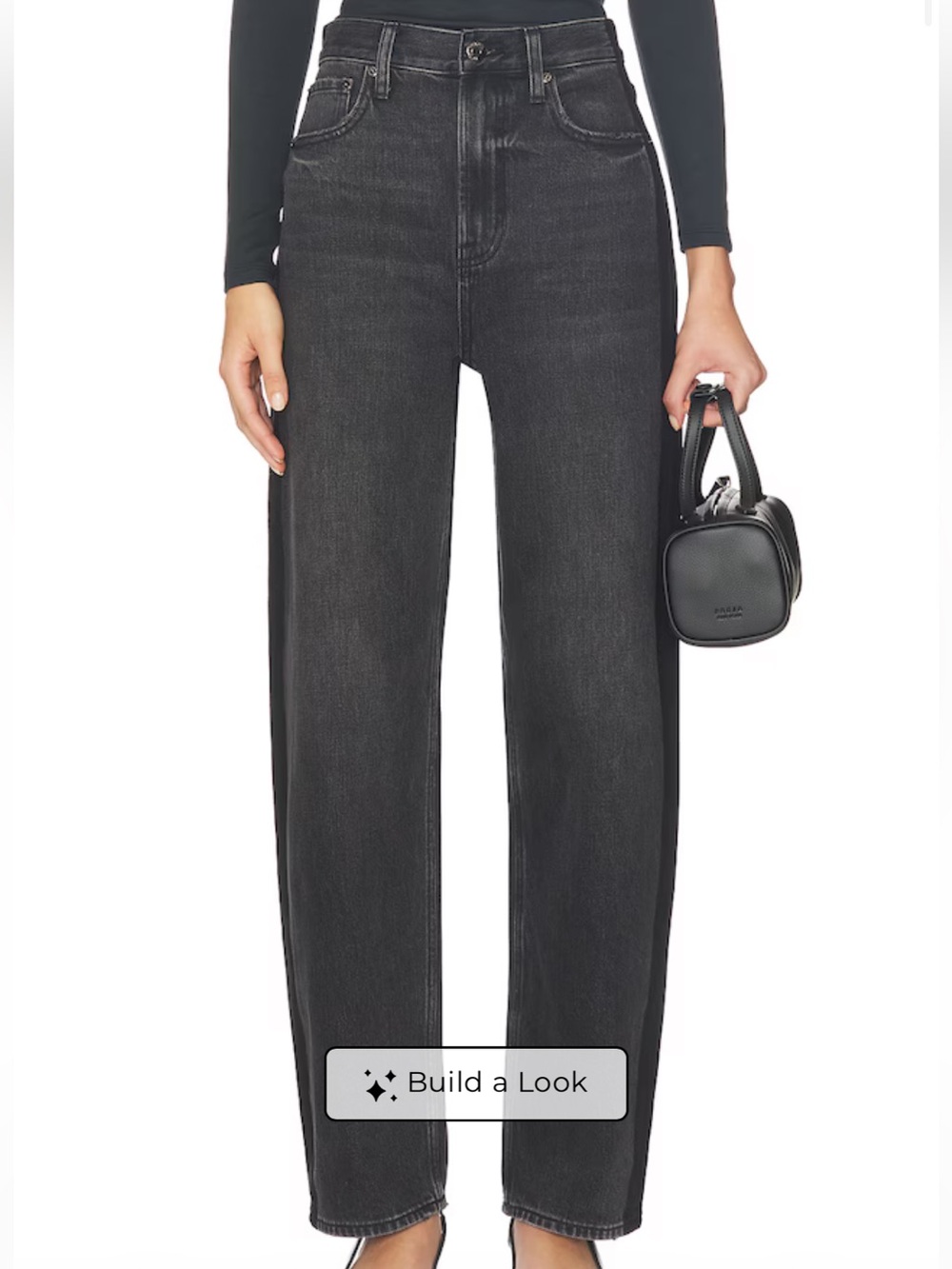 Pistola Wes High Rise Barrel Jeans in Cinema